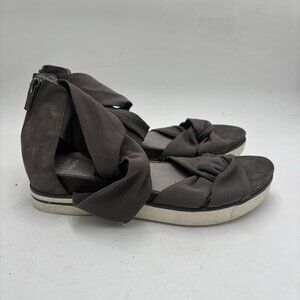 Eileen Fisher Women’s 9 Grey Mesh Zayna Sneaker Sandal